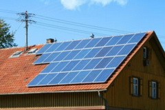 Une installation photovoltaque